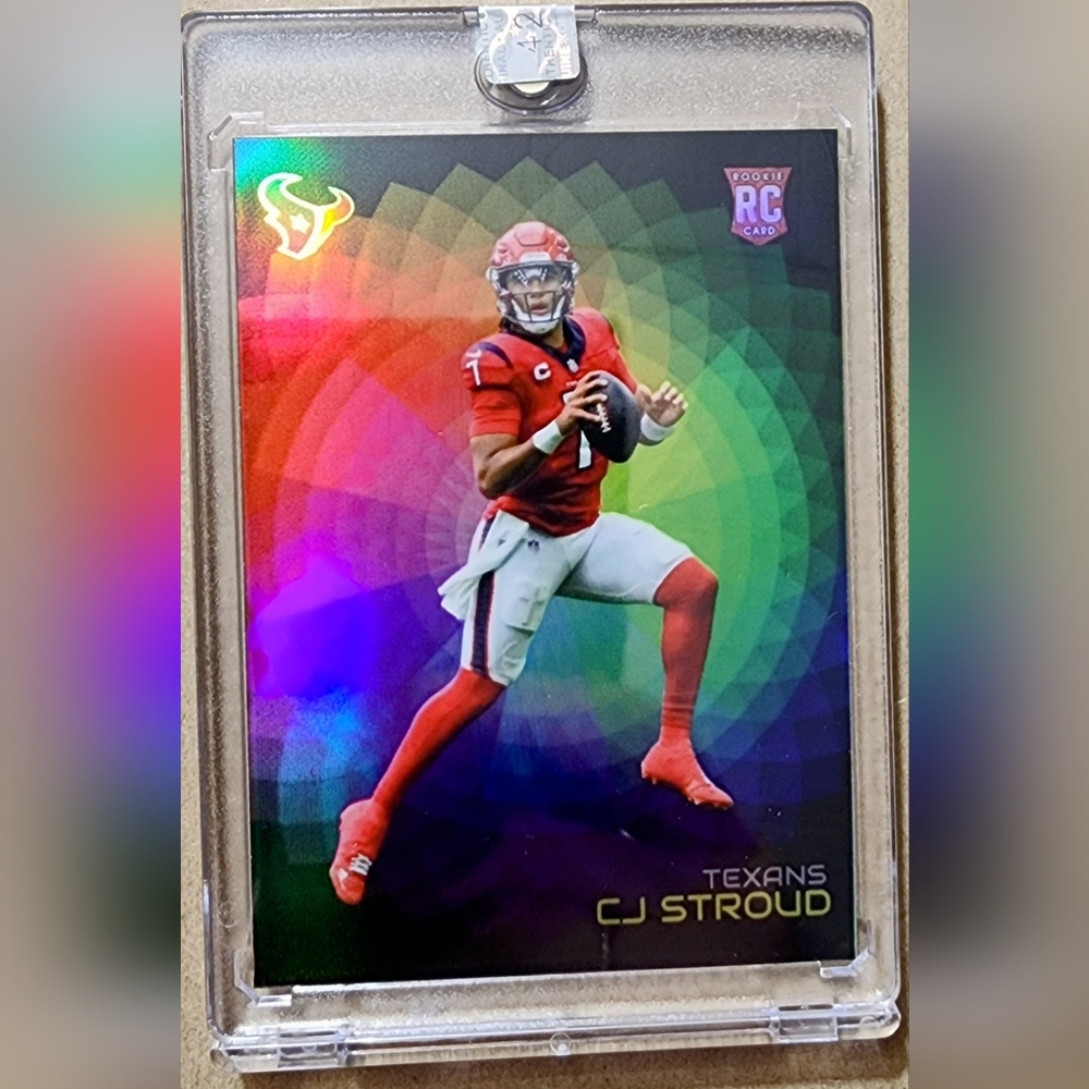 2023 CJ Stroud Color Wheel Legacy Custom Card CW-7